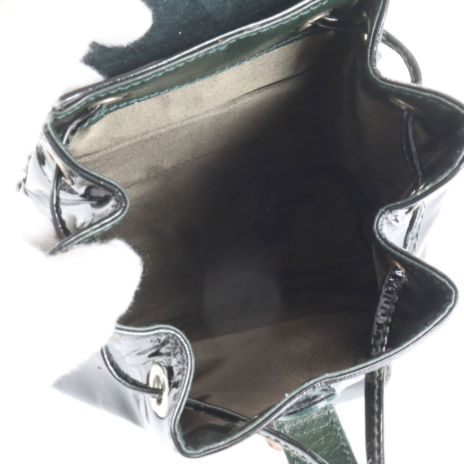 Gucci Leather Shoulder Backpack - 7