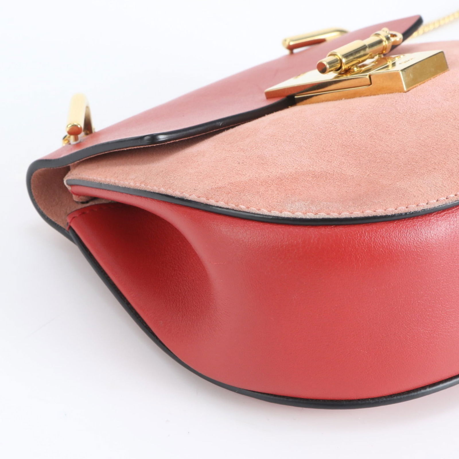 Leather Chlo Shoulder Bag - 5