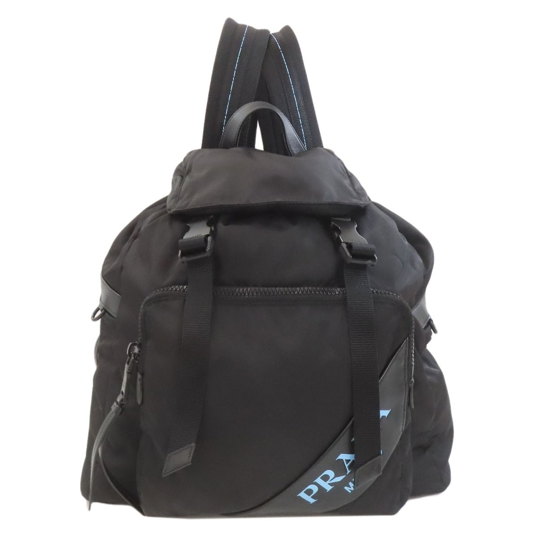 Prada Logo Nylon Daypack Backpack: Prada Logo Nylon Daypack Backpack Elevate your daily routine with the iconic Prada Logo Nylon Daypack Backpack, crafted from high-quality Italian nylon and boasting the unmistakable logo detail that h