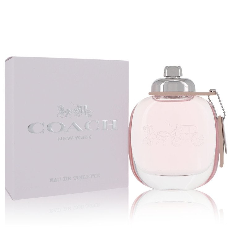 Coach Perfume by Coach Eau de Toilette Spray: Coach Perfume by Coach Eau de Toilette Spray Experience the timeless elegance of Coach Perfume, a sophisticated eau de toilette spray that embodies the classic style and sophistication of this iconic