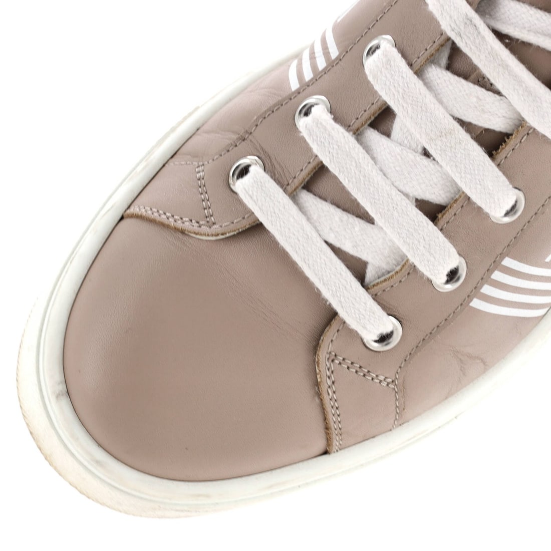 Hermes Avantage Leather Sneakers - 5