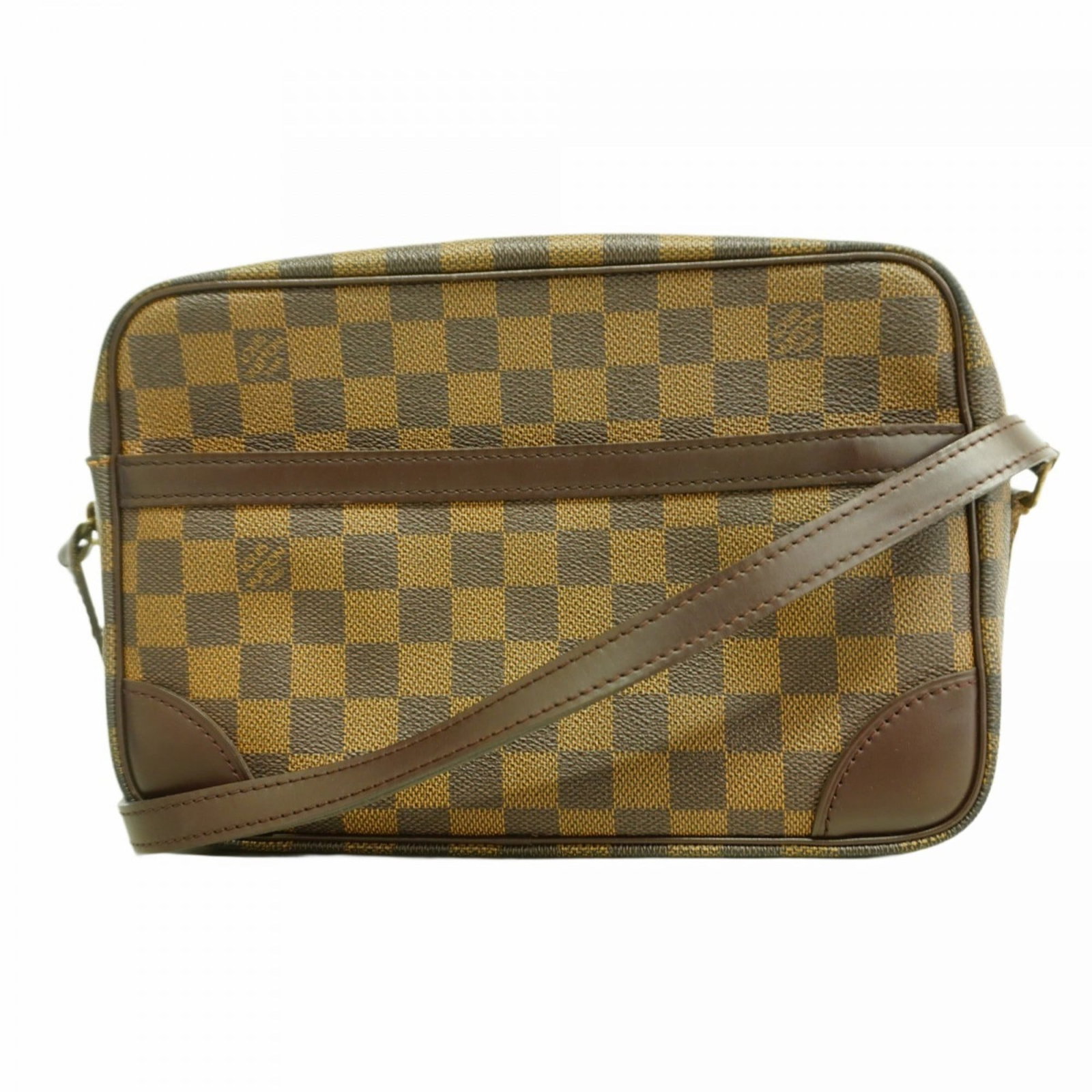 Bag Louis Vuitton Shoulder: Bag Louis Vuitton Shoulder A pre-owned Louis Vuitton shoulder bag in Ebene, offering a stylish and versatile accessory for everyday use. With its classic design and durable construction, this bag stil