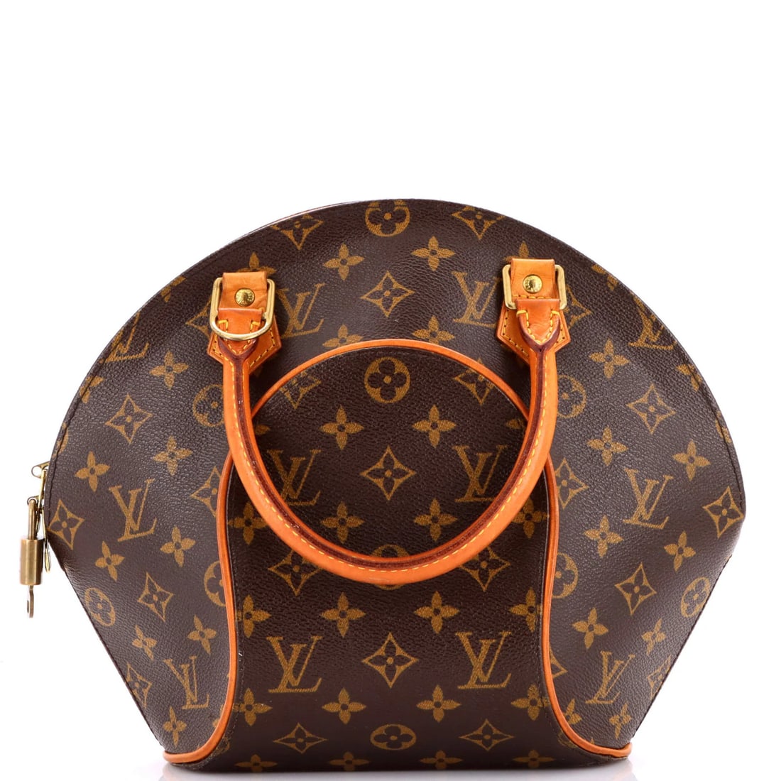 Louis Vuitton MM Monogram Canvas Ellipse Bag: Louis Vuitton MM Monogram Canvas Ellipse Bag Experience the timeless elegance of Louis Vuitton with this stunning MM Monogram Canvas Ellipse Bag, boasting iconic monogram patterns and premium canvas c