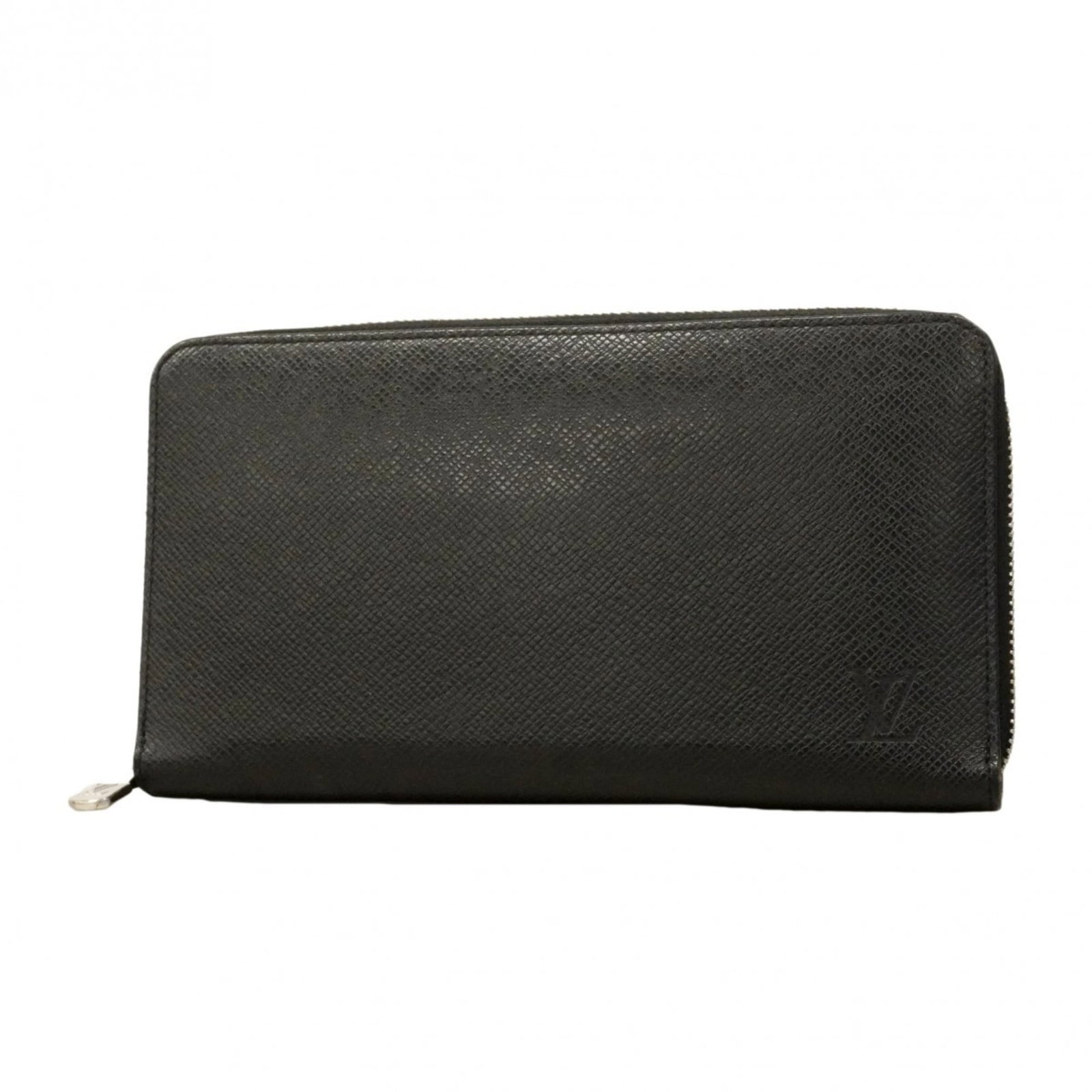 Louis Vuitton Bi-Fold Long Wallet: Louis Vuitton Bi-Fold Long Wallet A classic Louis Vuitton bi-fold wallet, perfect for the discerning gentleman, boasts a timeless design with clean lines and a sleek noir finish. With its spacious int