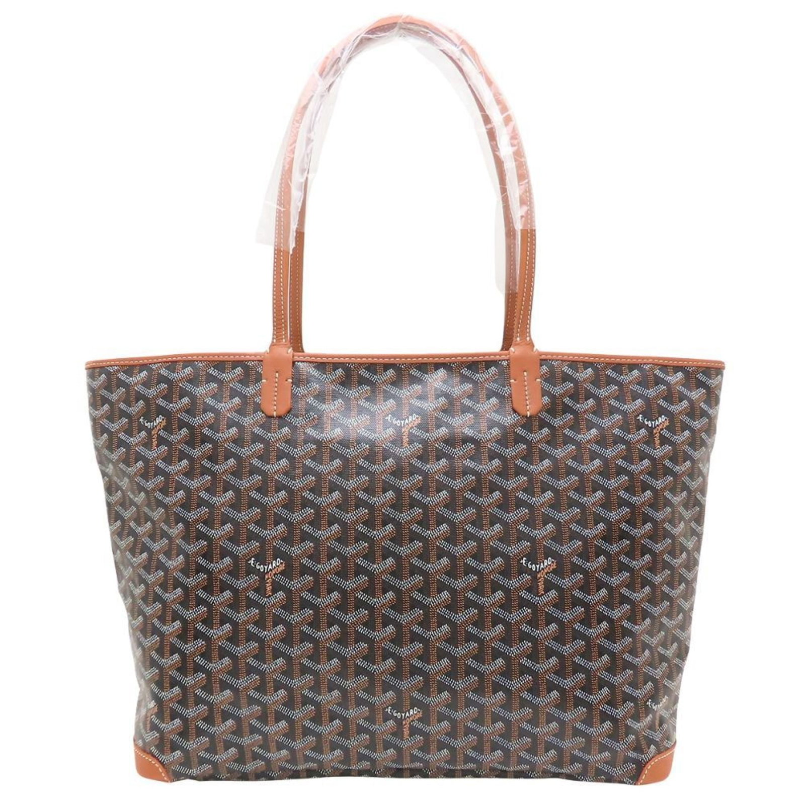 Goyard Tote Bag - PVC Coated Canvas and Leather (1 of 14)