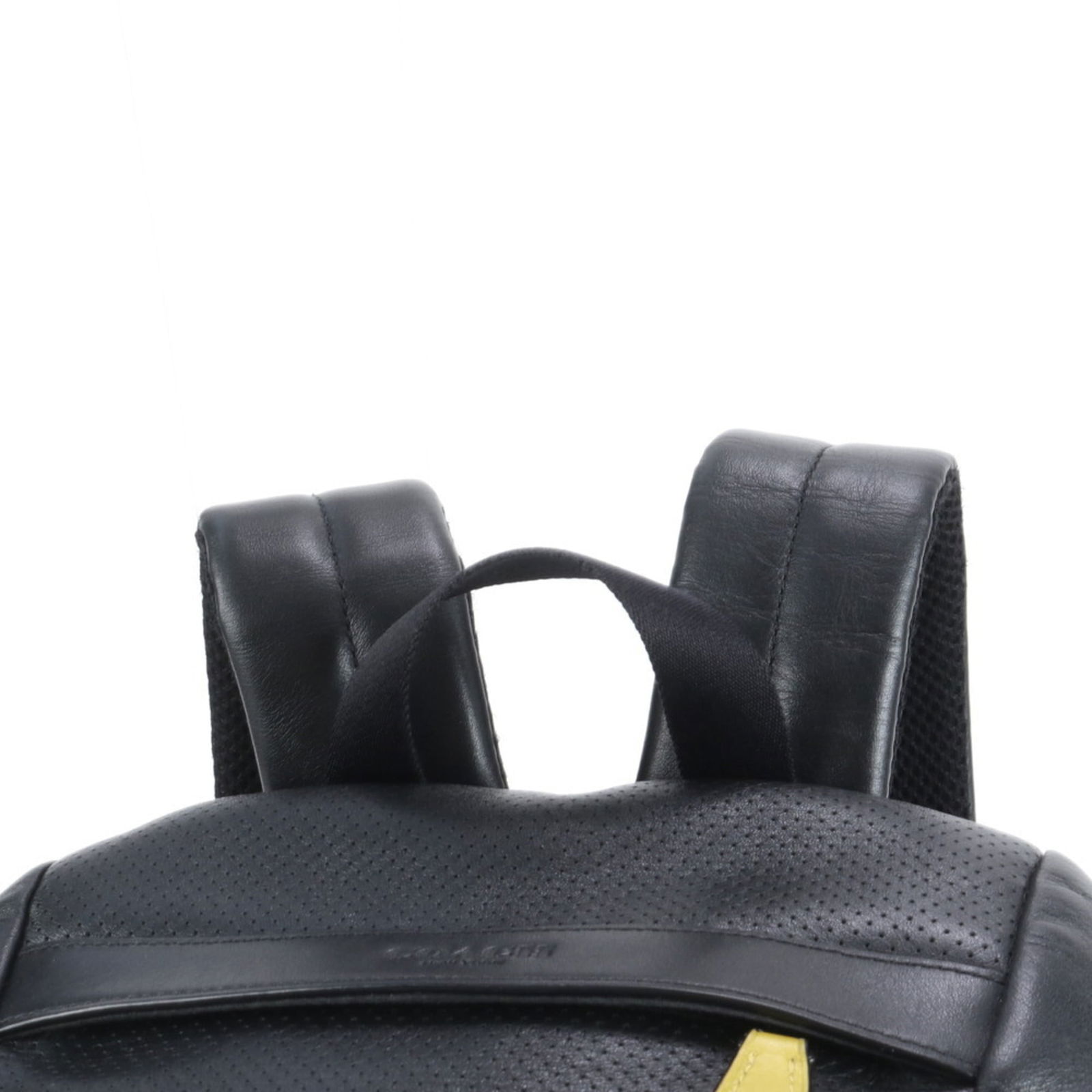 Coach Leather Shoulder Backpack - 2