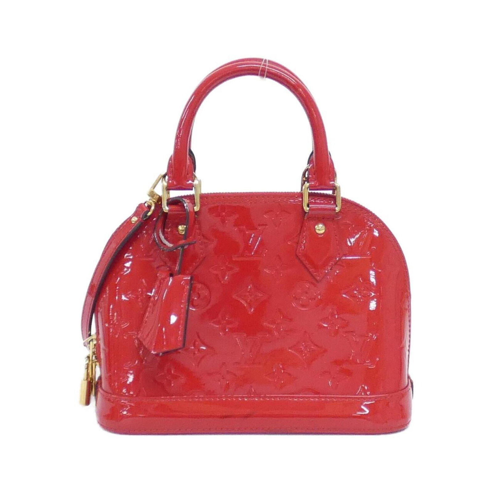 Handbag Louis Vuitton: Handbag Louis Vuitton A stunning Cerise Louis Vuitton handbag, boasting iconic gold hardware and premium leather craftsmanship, is up for grabs. With its classic design and timeless appeal, this