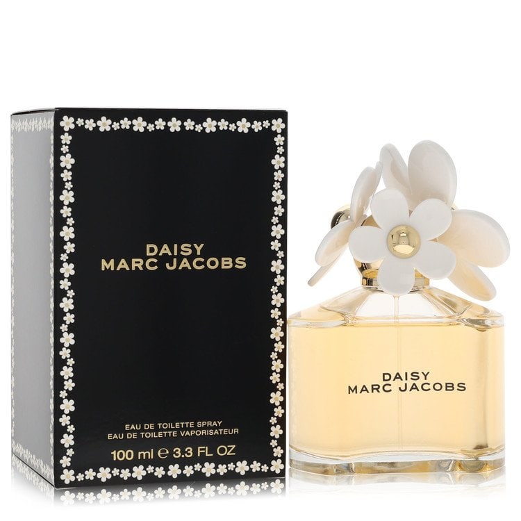Marc Jacobs Daisy Eau de Toilette Spray: Marc Jacobs Daisy Eau de Toilette Spray Indulge in the timeless charm of Marc Jacobs' iconic Daisy fragrance, expertly crafted as an elegant 3.4 oz Eau De Toilette Spray. With its fresh floral notes a