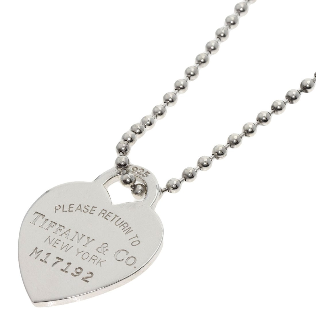 Silver TIFFANY&Co. Return to TIFFANY & Co. Heart tag Necklace: Silver TIFFANY&Co. Return to TIFFANY & Co. Heart tag Necklace Exceptional Silver Co Return Co Heart available for auction. Review complete item specifications below for detailed information. Item Spec