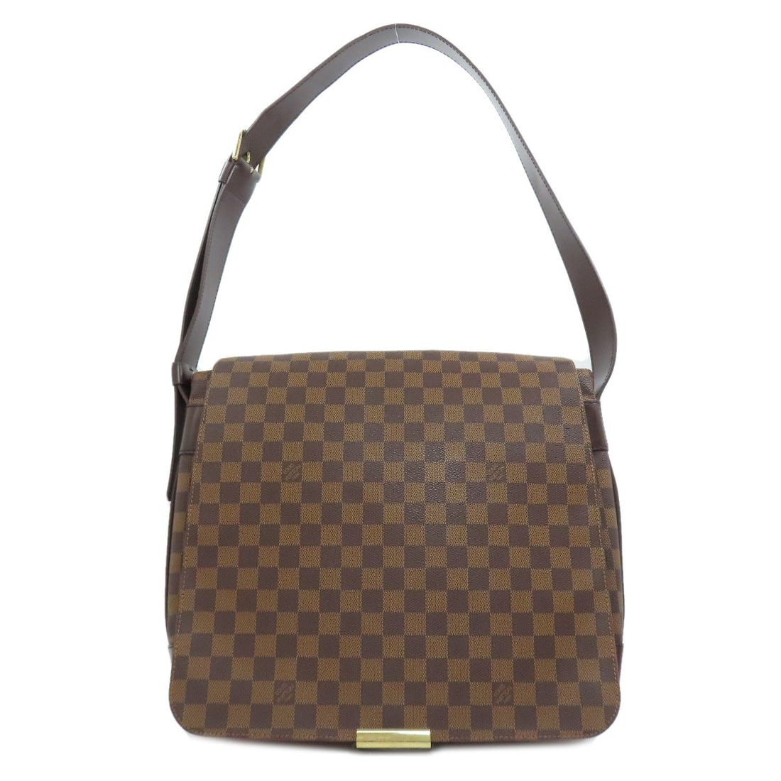Louis Vuitton Bastille Shoulder Bag in Damier Canvas: Louis Vuitton Bastille Shoulder Bag in Damier Canvas The iconic Louis Vuitton Bastille Shoulder Bag is a timeless classic, boasting the signature Damier canvas exterior in Ebene, evoking a sense of ef