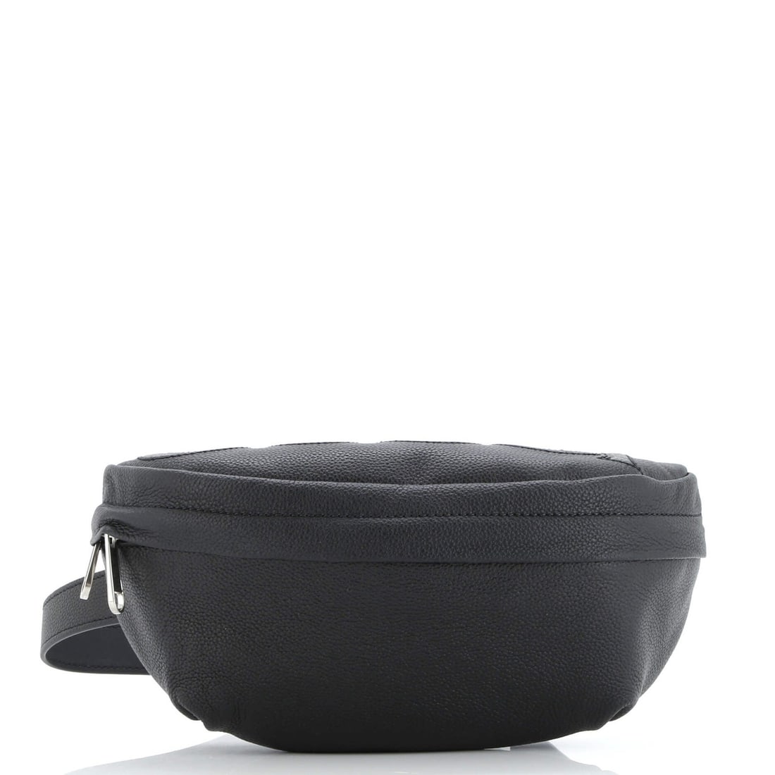 Gucci Medium Leather Belt Bag with GG Coated Canvas: Gucci Medium Leather Belt Bag with GG Coated Canvas A sleek and sophisticated accessory, the Gucci Medium Leather Belt Bag boasts a striking GG Coated Canvas exterior in classic black, adding a touch