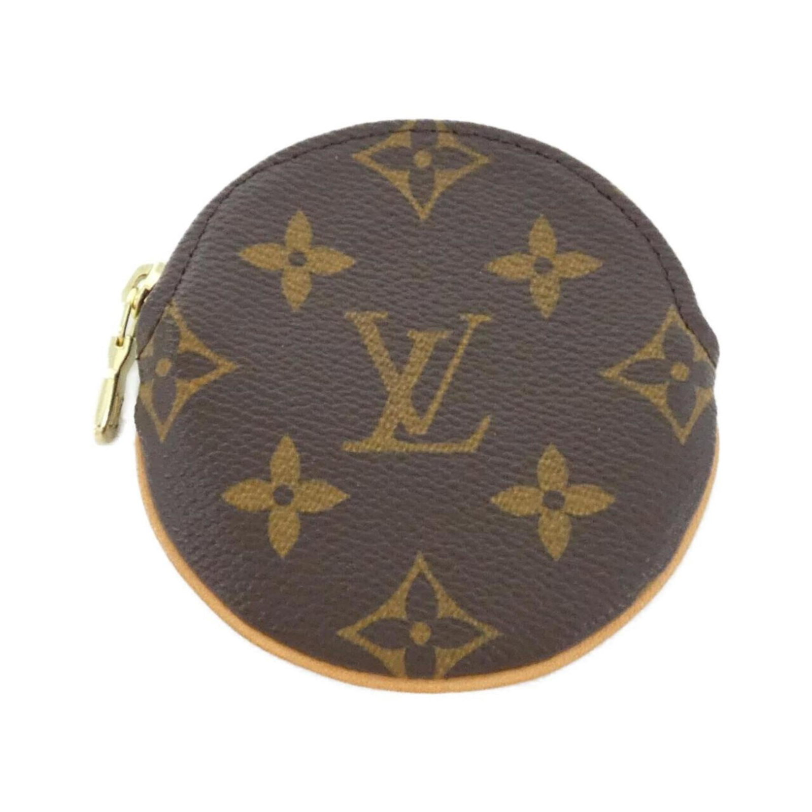 Louis Vuitton Coin Purse - Coated Canvas: Louis Vuitton Coin Purse - Coated Canvas A timeless piece from the iconic Louis Vuitton brand, this coated canvas coin purse boasts a classic design with a rich maroon hue that adds a touch of sophist