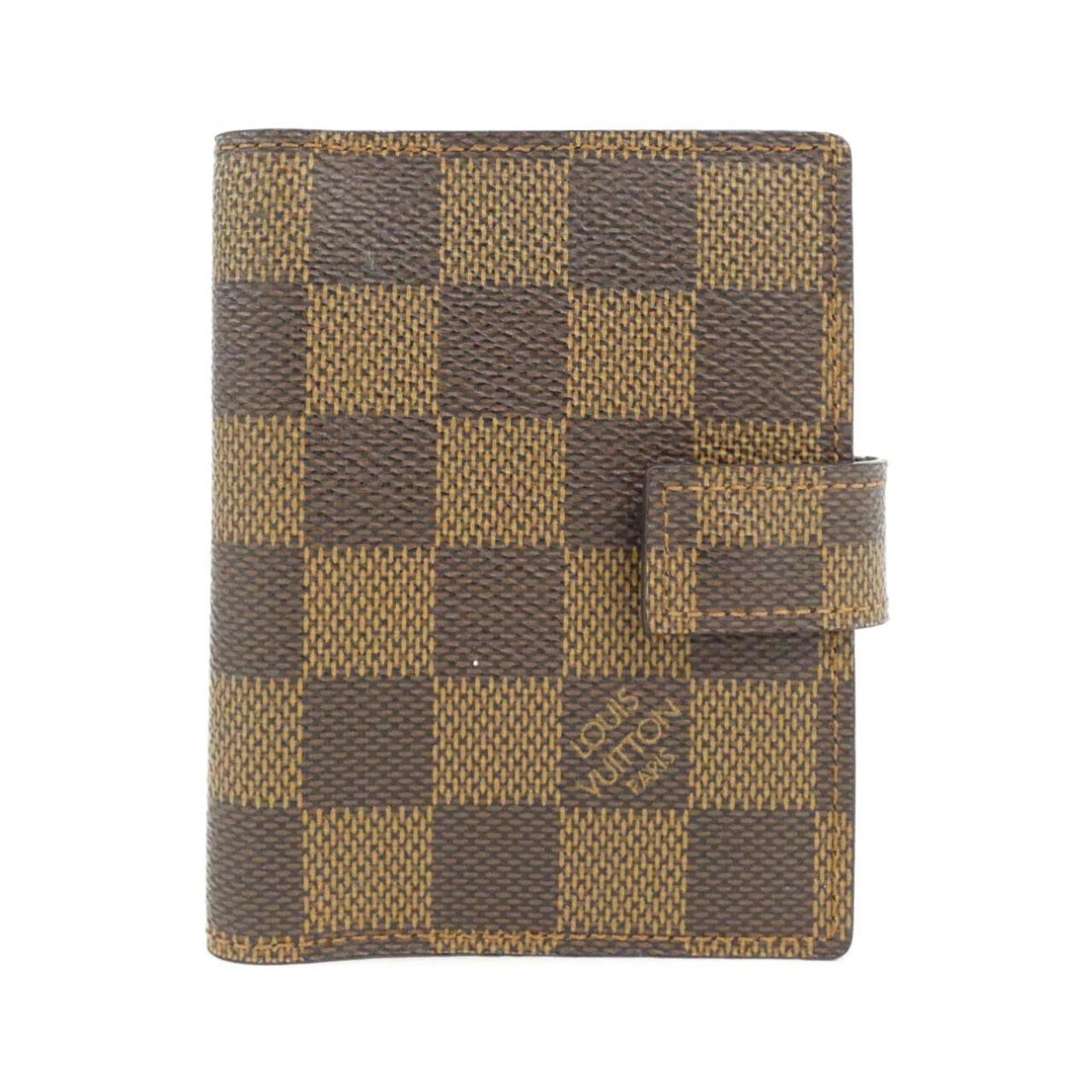 Louis Vuitton Mini Damier Agenda Organizer (R20705): Louis Vuitton Mini Damier Agenda Organizer (R20705) A stylish and functional mini agenda from Louis Vuitton, the Ebene Damier pattern adds a touch of sophistication to this compact organizer. With its