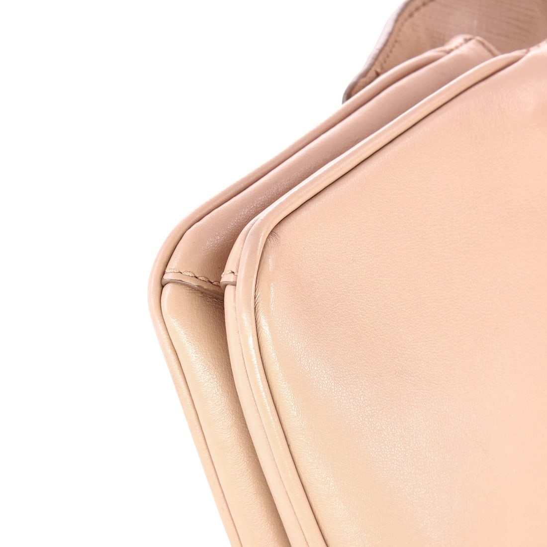 Small Prada Chain Flap Crossbody Bag Saffiano and Soft Calf - 6
