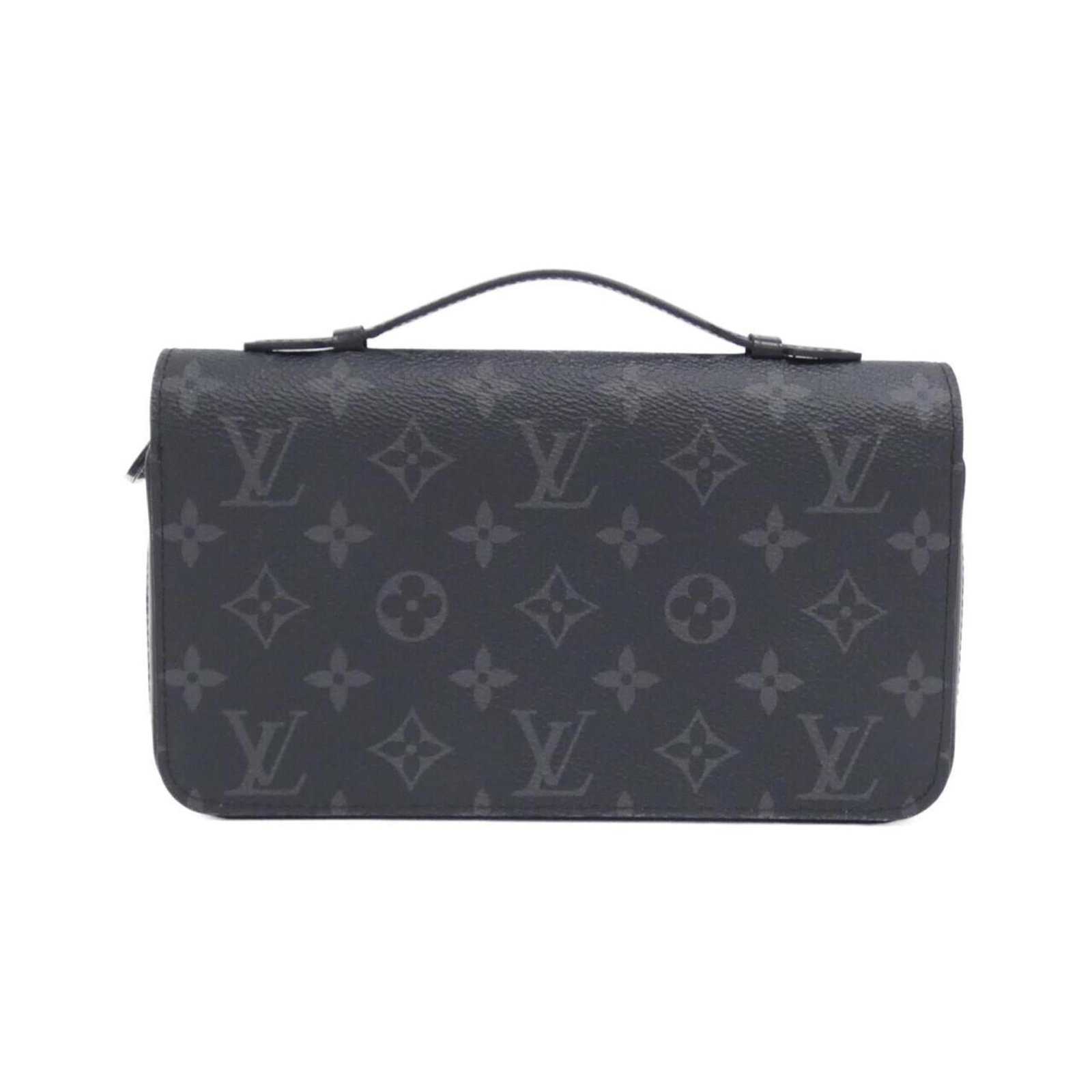 Wallet Louis Vuitton Monogram Eclipse Zippy XL M61698: Wallet Louis Vuitton Monogram Eclipse Zippy XL M61698 The Louis Vuitton Monogram Eclipse Zippy XL is a stylish and functional accessory that combines classic design with modern convenience. With its s