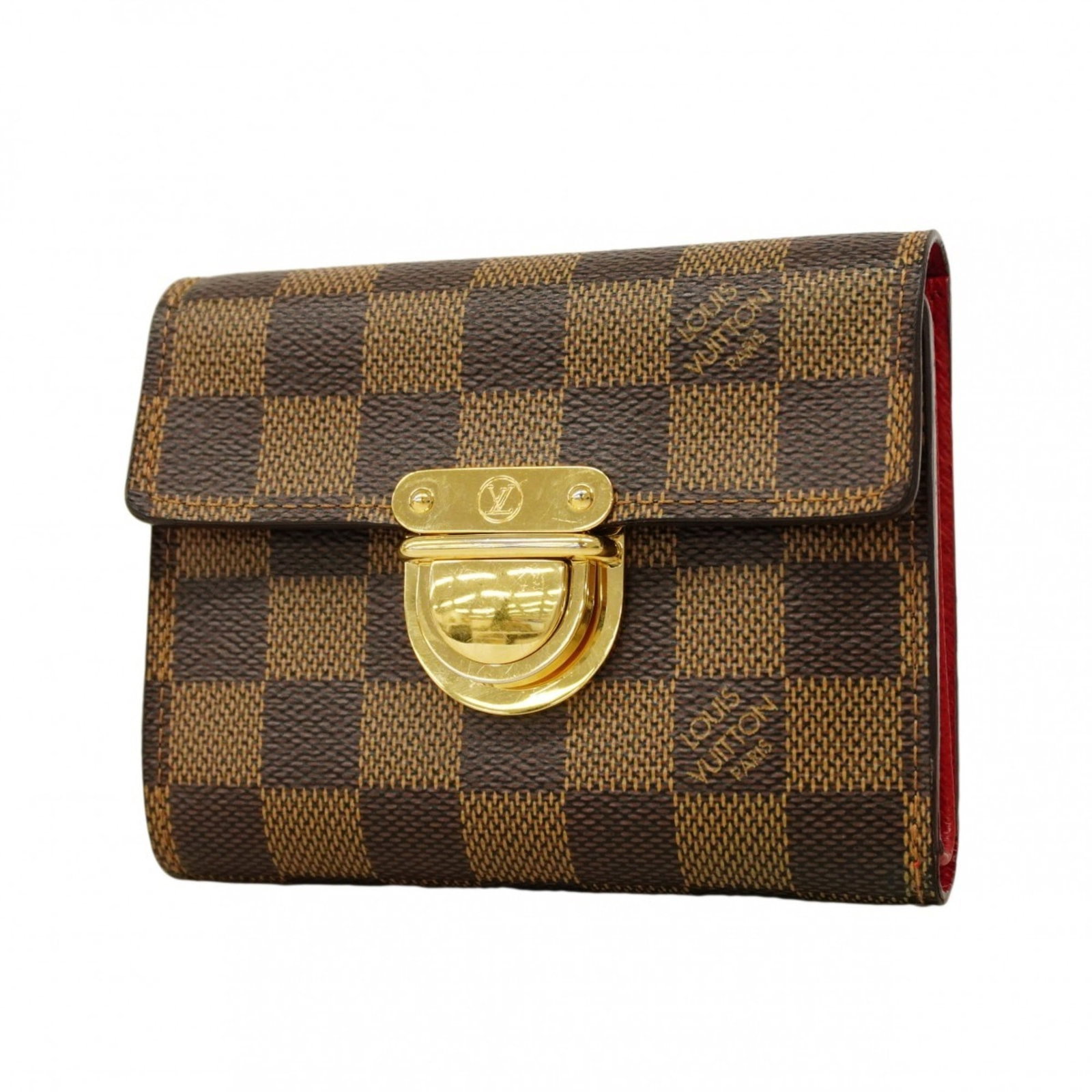 Louis Vuitton Tri-Fold Wallet: Louis Vuitton Tri-Fold Wallet A timeless piece of luxury, the Louis Vuitton tri-fold wallet boasts its iconic monogram pattern and sleek design, perfect for adding a touch of sophistication to any out