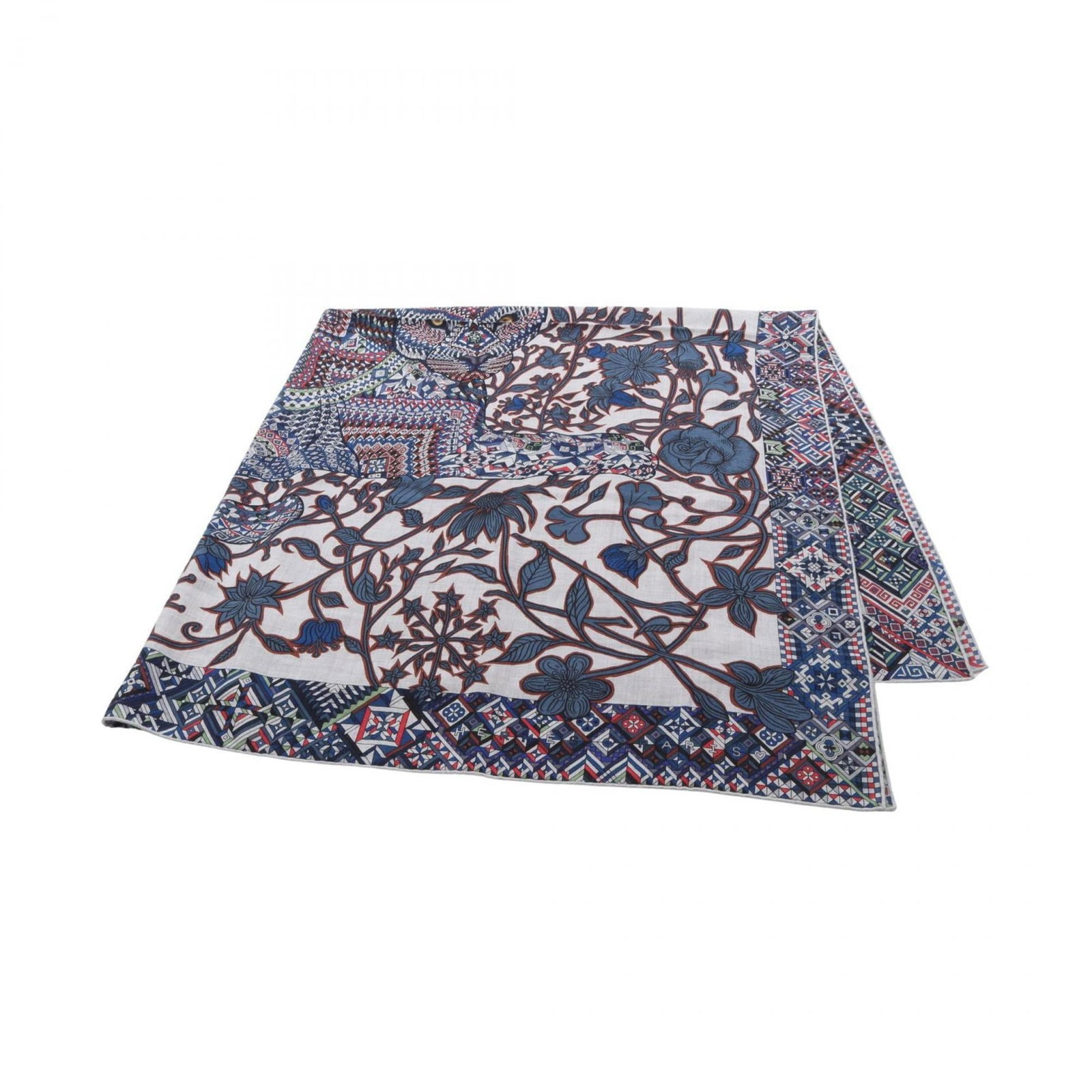 Hermes Silk and Cashmere Scarf: Hermes Silk and Cashmere Scarf Experience the epitome of luxury with this exquisite Hermes silk and cashmere scarf, boasting a stunning multi-color design and soft, sumptuous texture that drapes elega