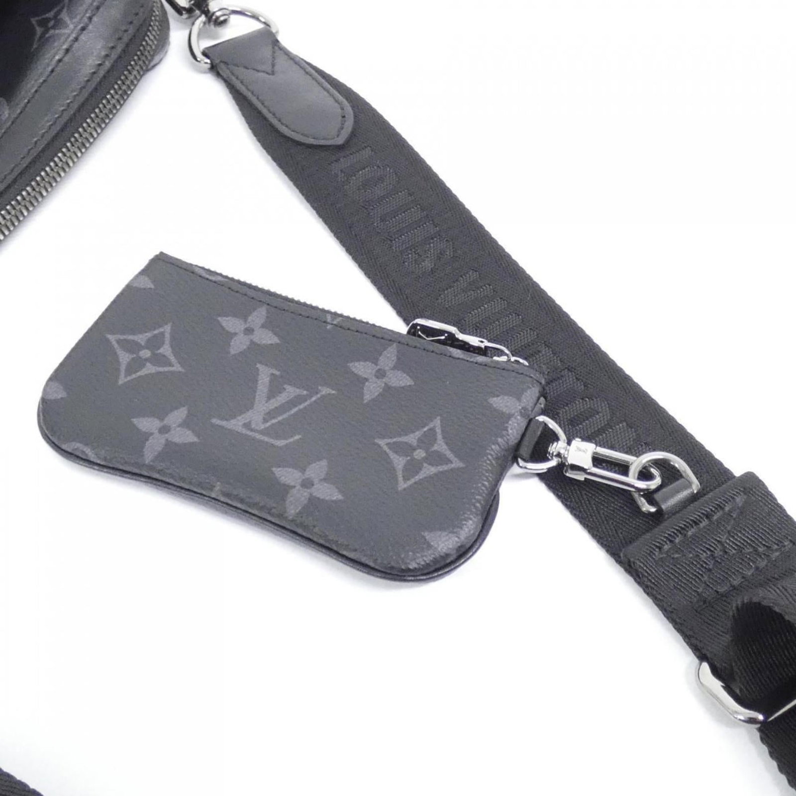 Louis Vuitton Monogram Eclipse Pouch Shoulder Bag - 9