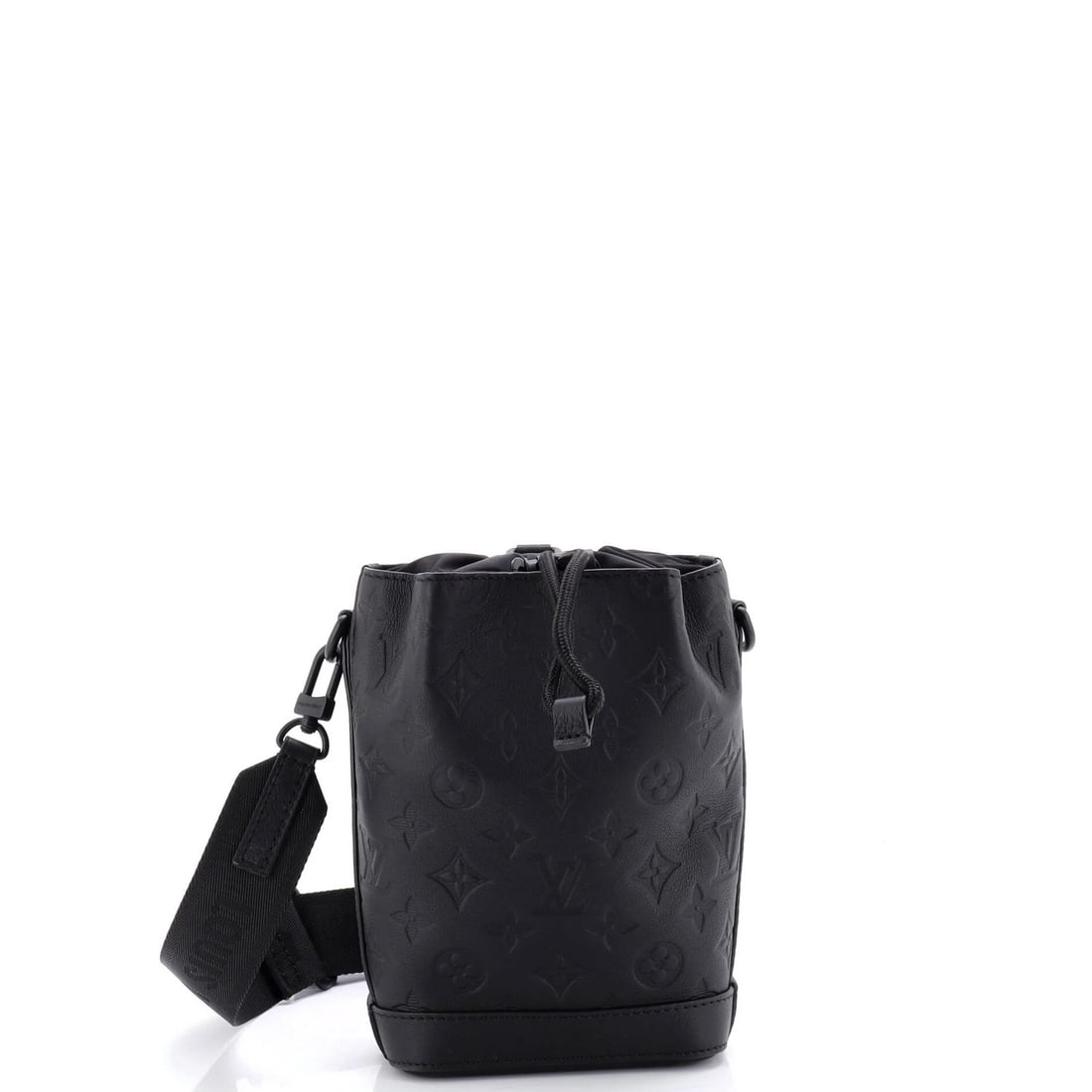 Louis Vuitton Noe Sling Bag in Monogram Shadow Leather: Louis Vuitton Noe Sling Bag in Monogram Shadow Leather Elevate your everyday style with the iconic Louis Vuitton Noe Sling Bag, crafted from rich Monogram Shadow Leather in sleek black. This timeless