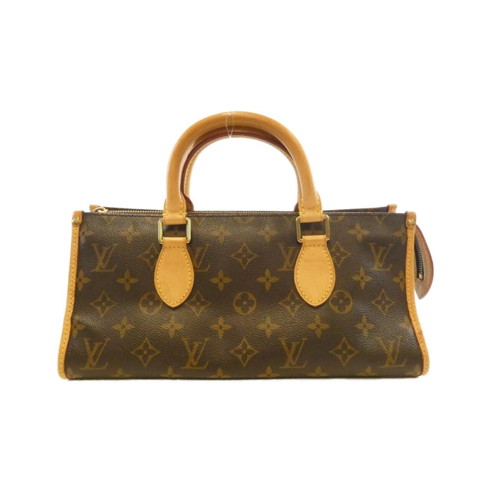 Louis Vuitton Coated Canvas Handbag: Louis Vuitton Coated Canvas Handbag A timeless piece from the iconic Louis Vuitton brand, this coated canvas handbag boasts the signature monogram pattern and offers a stylish, versatile design that c