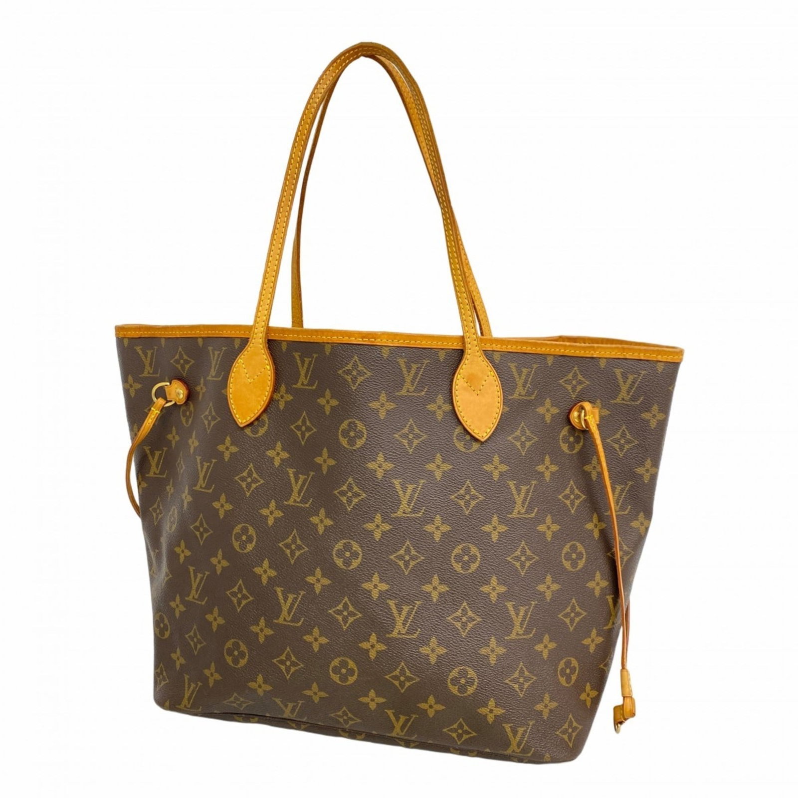 Bag Louis Vuitton Tote: Bag Louis Vuitton Tote A timeless and iconic Louis Vuitton tote, this brown leather bag boasts the signature monogram pattern and classic design that exudes effortless elegance. With its spacious inte
