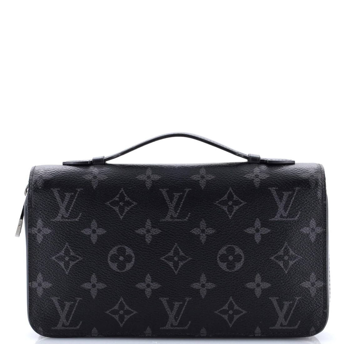 Louis Vuitton Monogram Eclipse Canvas XL Zippy Wallet: Louis Vuitton Monogram Eclipse Canvas XL Zippy Wallet Experience the epitome of luxury with this Louis Vuitton Monogram Eclipse Canvas XL Zippy Wallet, boasting iconic monogram pattern and sleek desig