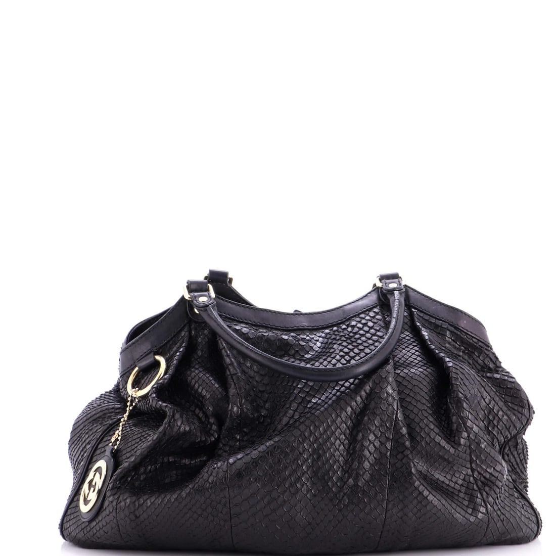 Gucci Sukey Large Python Tote - 3