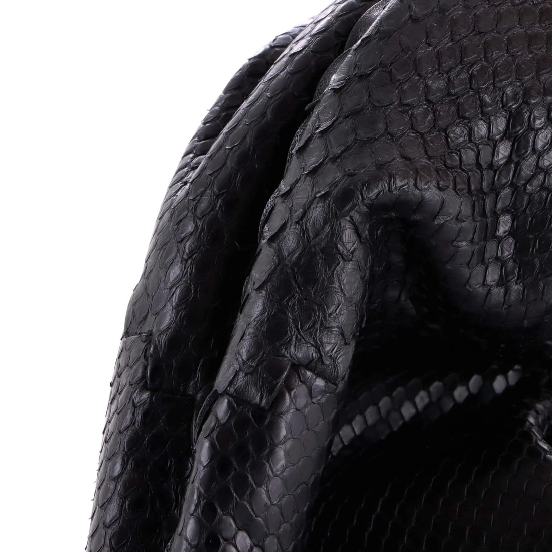 Large Bottega Veneta Belly Hobo Python - 6