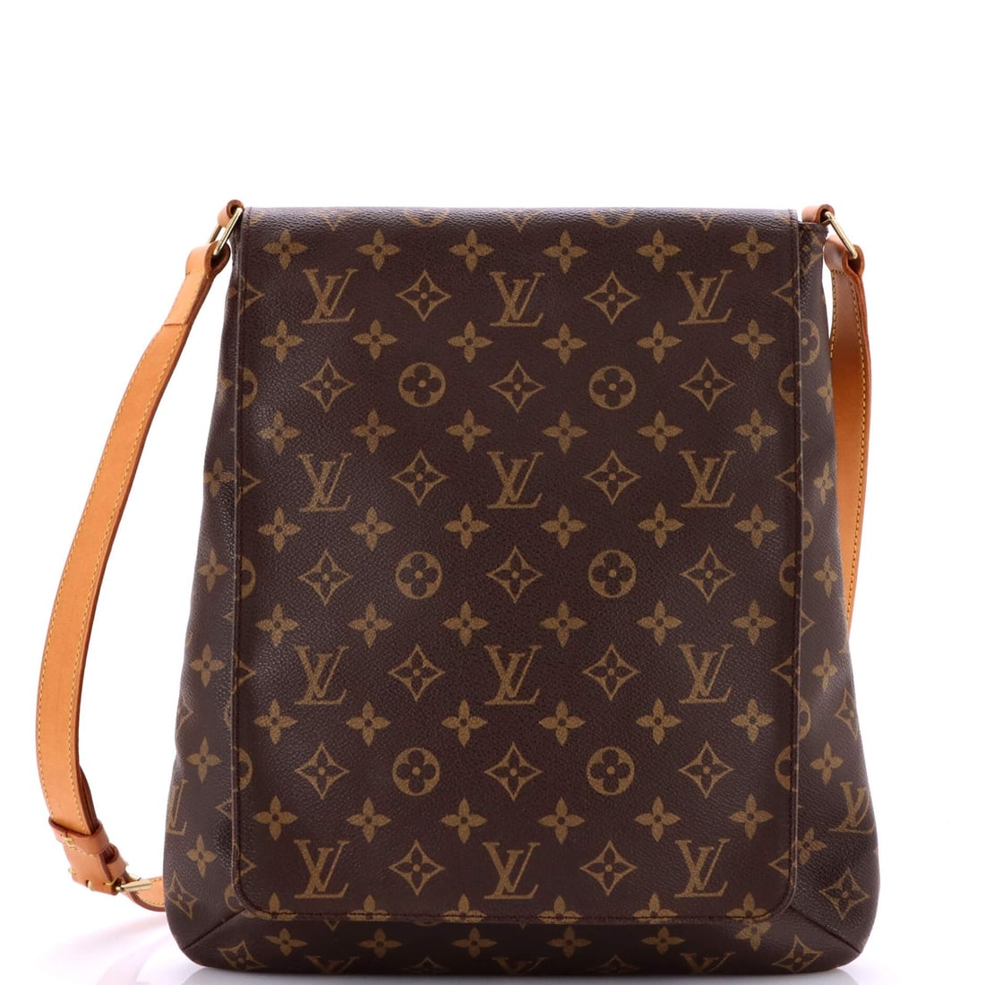 Louis Vuitton Monogram Canvas GM Musette Salsa Handbag: Louis Vuitton Monogram Canvas GM Musette Salsa Handbag A rare find for the Louis Vuitton enthusiast, this iconic Monogram Canvas GM Musette Salsa handbag boasts the signature brown canvas exterior and