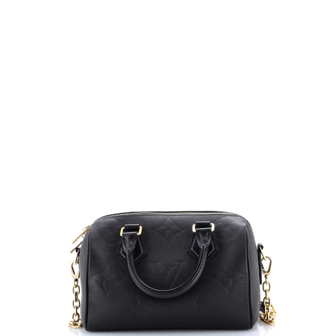 Louis Vuitton Speedy Bandouliere Bag - Monogram Empreinte Giant 20: Louis Vuitton Speedy Bandouliere Bag - Monogram Empreinte Giant 20 The iconic Louis Vuitton Speedy Bandouliere Bag is a timeless classic, boasting the signature Monogram Empreinte Giant 20 pattern in