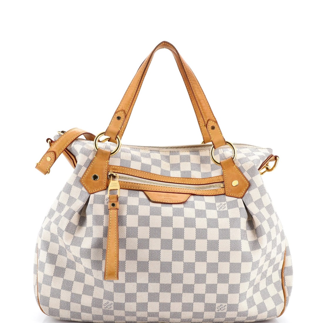 Louis Vuitton Evora Handbag in Damier GM: Louis Vuitton Evora Handbag in Damier GM A stunning Louis Vuitton Evora Handbag in pristine white Damier GM canvas, boasting classic totes style and sleek gold hardware. With its spacious interior and