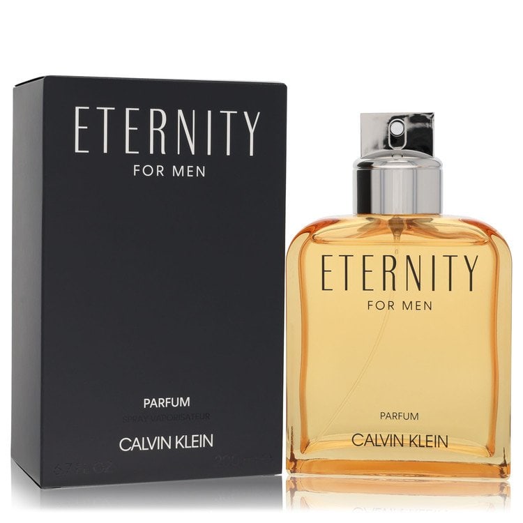 Spray Eternity Cologne By Calvin Klein Parfum: Spray Eternity Cologne By Calvin Klein Parfum Experience the timeless elegance of Calvin Klein's Eternity Cologne, a sophisticated parfum spray that exudes refinement and charm. With its rich, woody f