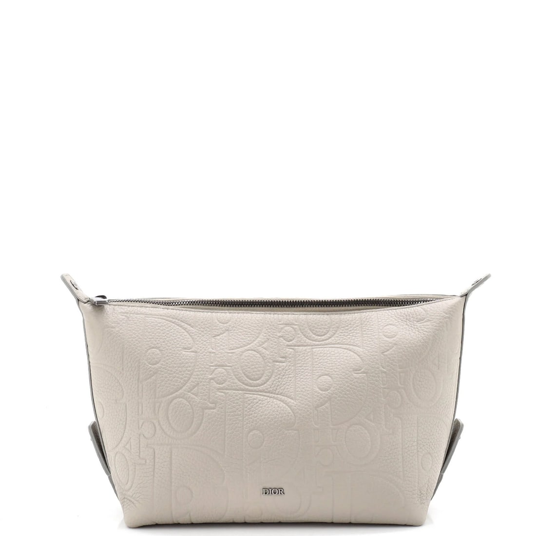 Christian Dior Toiletry Pouch in Gravity Leather: Christian Dior Toiletry Pouch in Gravity Leather A sleek and sophisticated accessory for the modern gentleman, Christian Dior's Toiletry Pouch in Gravity Leather is a masterclass in understated elegan