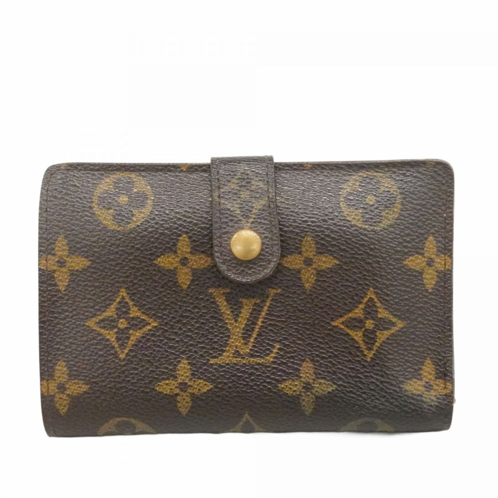 Louis Vuitton Bi-Fold Wallet: Louis Vuitton Bi-Fold Wallet A timeless piece from the iconic Louis Vuitton brand, this bi-fold wallet boasts classic design and premium quality. With its signature monogram pattern and sturdy constru