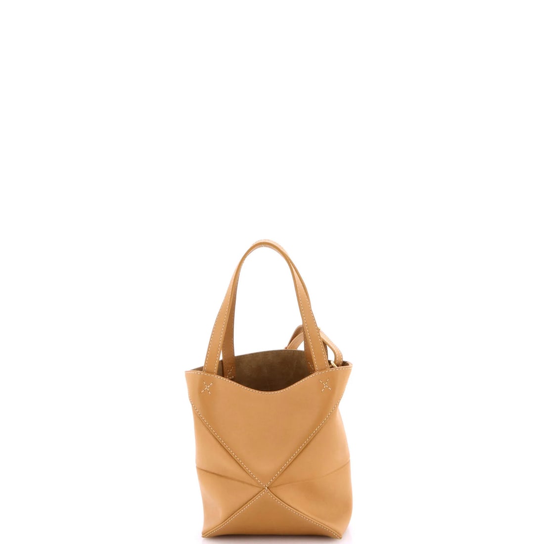 Loewe Mini Puzzle Fold Leather Tote - 3