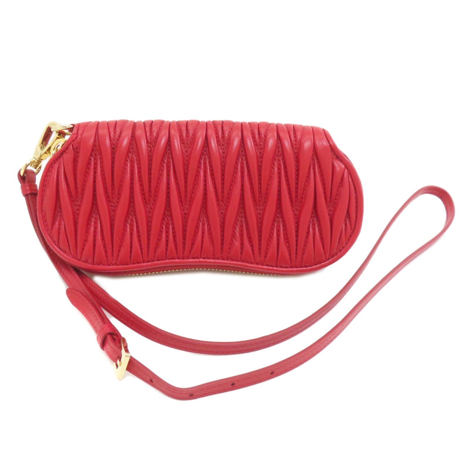 Leather Miu Pouch - 2