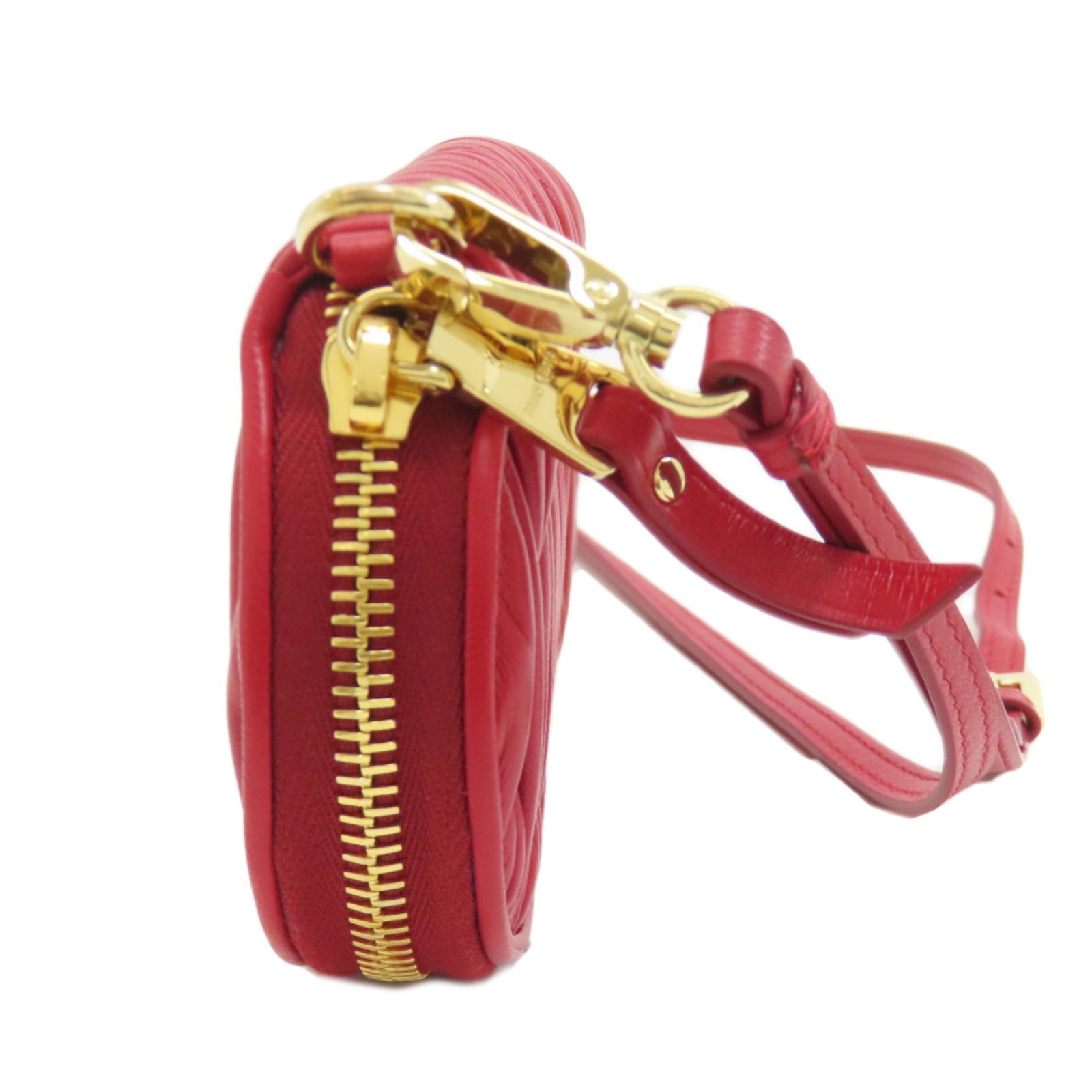 Leather Miu Pouch - 3