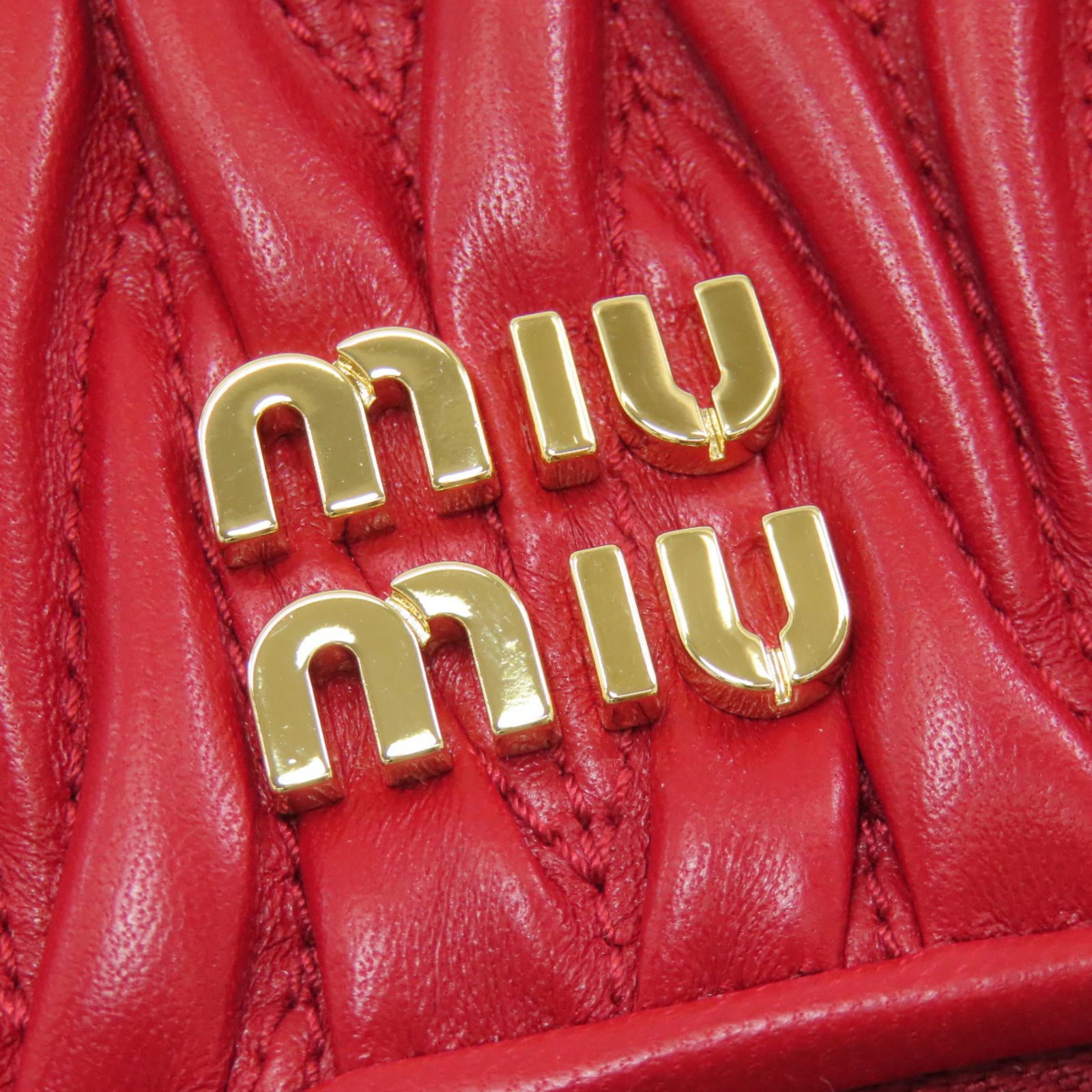 Leather Miu Pouch - 9