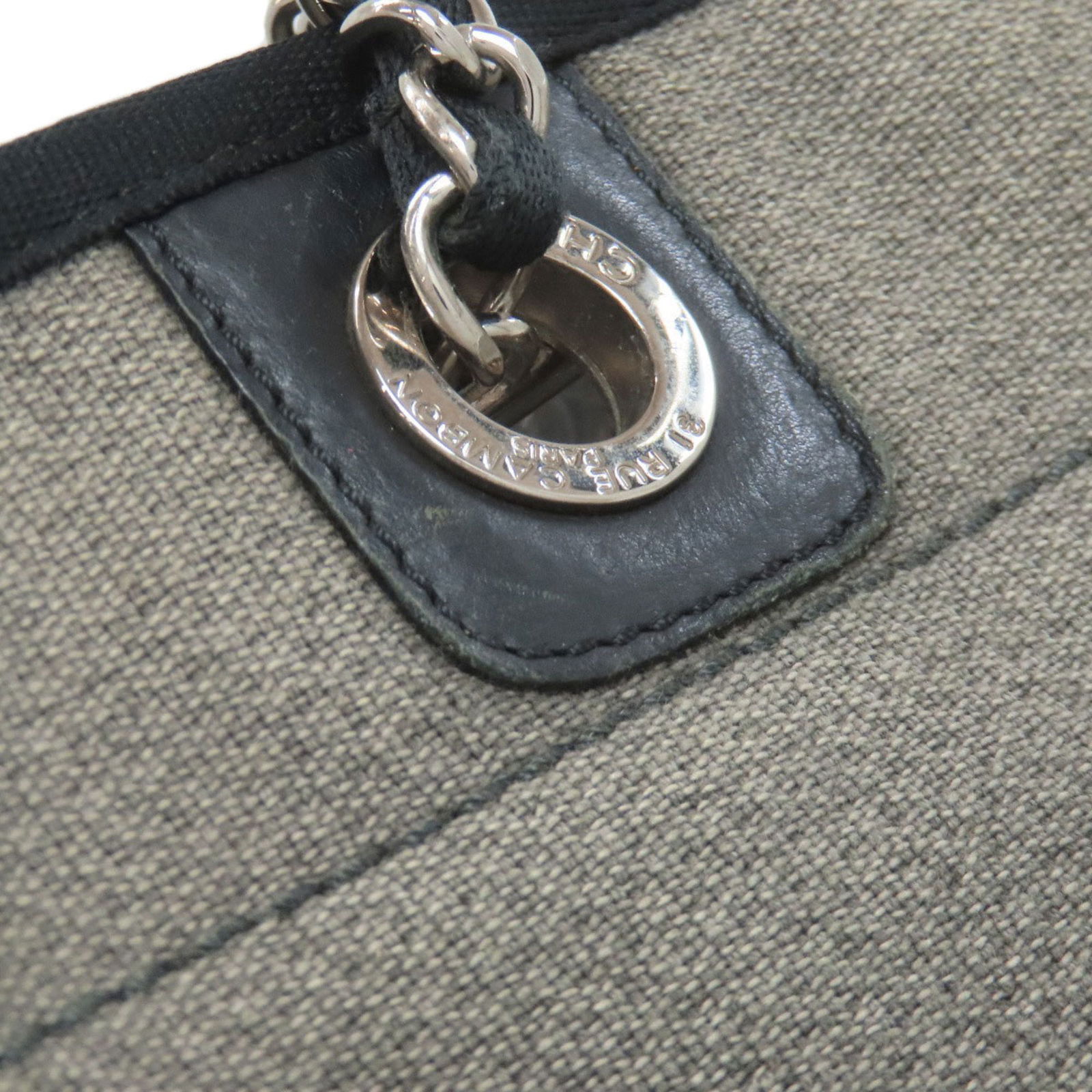 Leather Chanel Tote Bag - 11