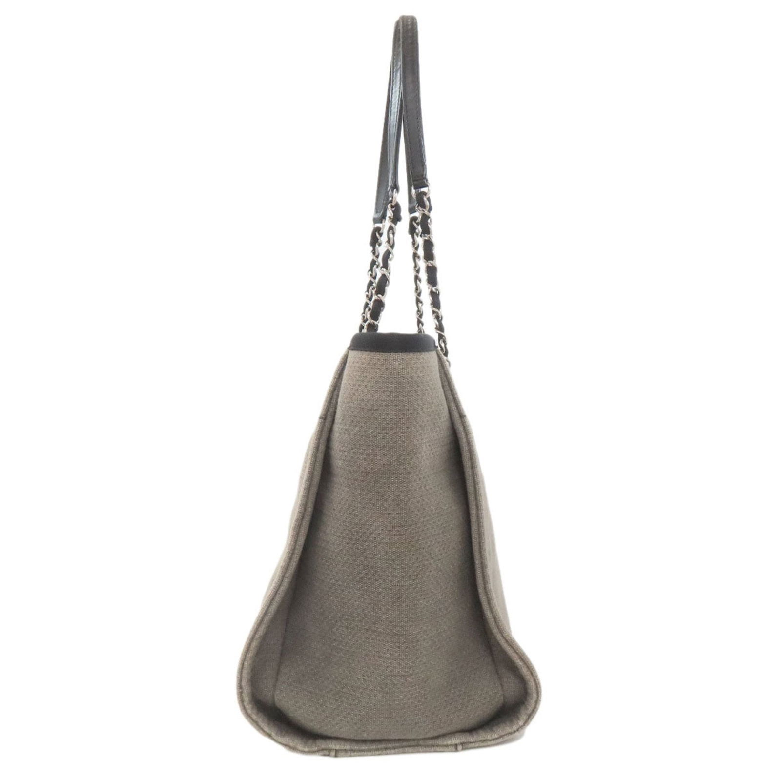 Leather Chanel Tote Bag - 3