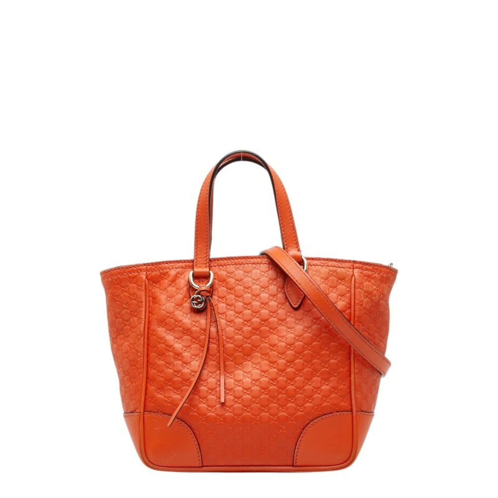 Gucci Leather Shoulder Bag: Gucci Leather Shoulder Bag Elevate your style with the vibrant orange Gucci leather shoulder bag, boasting a classic design and premium materials. Its spacious interior and adjustable strap make it