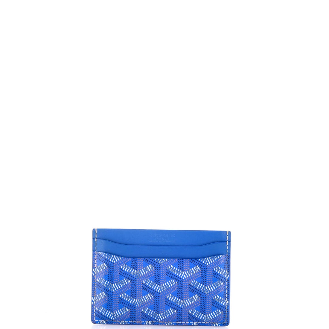 Goyard Saint Sulpice Card Holder in Coated Canvas: Goyard Saint Sulpice Card Holder in Coated Canvas The Goyard Saint Sulpice Card Holder in Coated Canvas is a timeless and stylish accessory that exudes classic French elegance. With its durable canvas