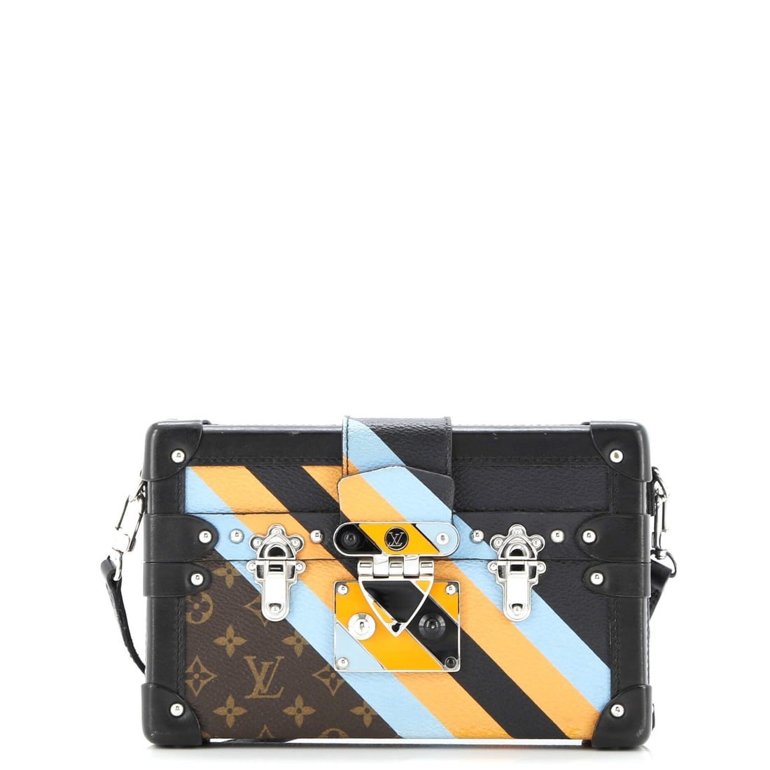 Louis Vuitton Petite Malle Limited Edition Monogram Canvas Handbag: Louis Vuitton Petite Malle Limited Edition Monogram Canvas Handbag Own the iconic Louis Vuitton Petite Malle, a timeless and stylish limited edition handbag that exudes luxury and sophistication.