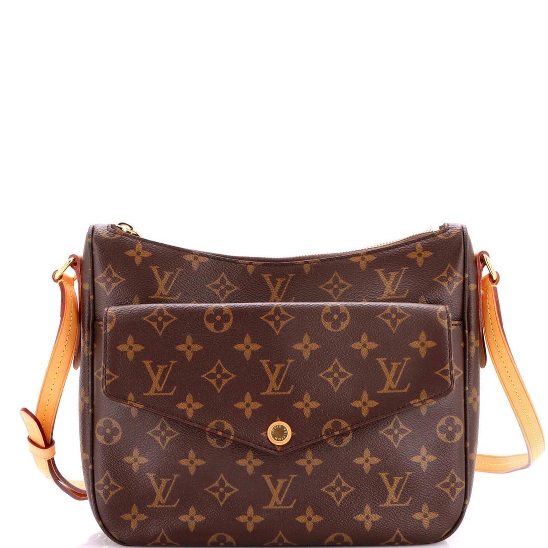 Louis Vuitton Mabillon Monogram Canvas Shoulder Bag: Louis Vuitton Mabillon Monogram Canvas Shoulder Bag Experience the timeless elegance of Louis Vuitton's iconic Mabillon shoulder bag, crafted from high-quality monogram canvas that exudes sophisticati