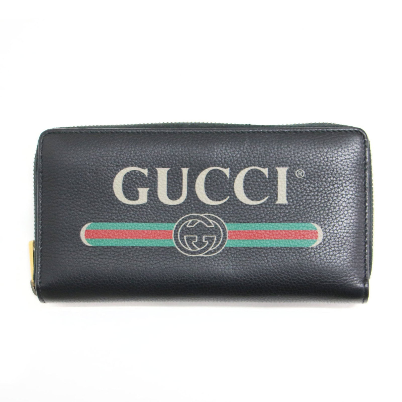 Gucci Bi-Fold Leather Wallet: Gucci Bi-Fold Leather Wallet A sleek and sophisticated Gucci bi-fold leather wallet, perfect for adding a touch of luxury to your daily essentials. Made from high-quality black leather, this stylish w