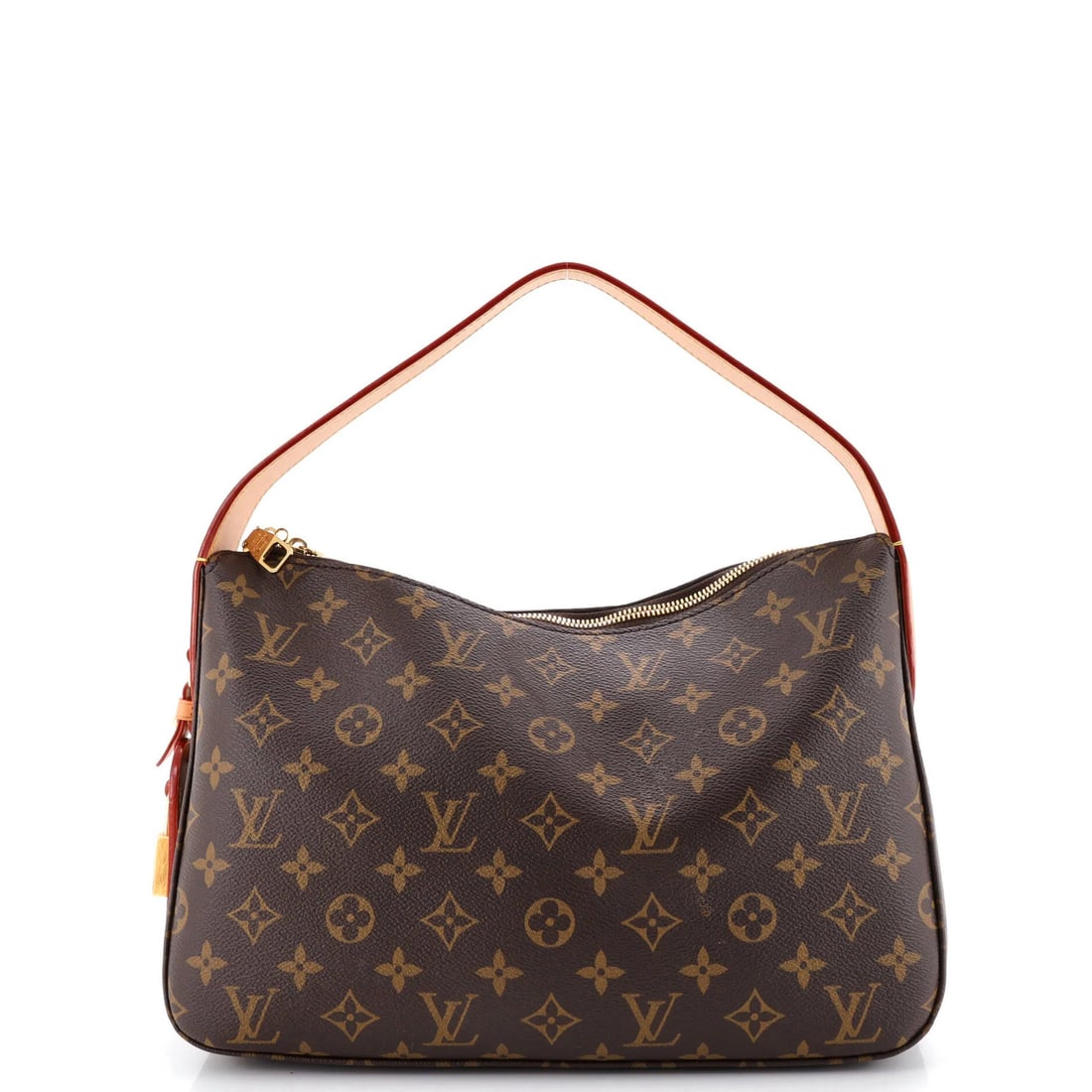 Louis Vuitton Monogram Canvas Slouchy Handbag (NM): Louis Vuitton Monogram Canvas Slouchy Handbag (NM) A stylish and timeless piece, this Louis Vuitton Monogram Canvas Slouchy Handbag boasts the iconic brand's signature monogram pattern in rich brown h
