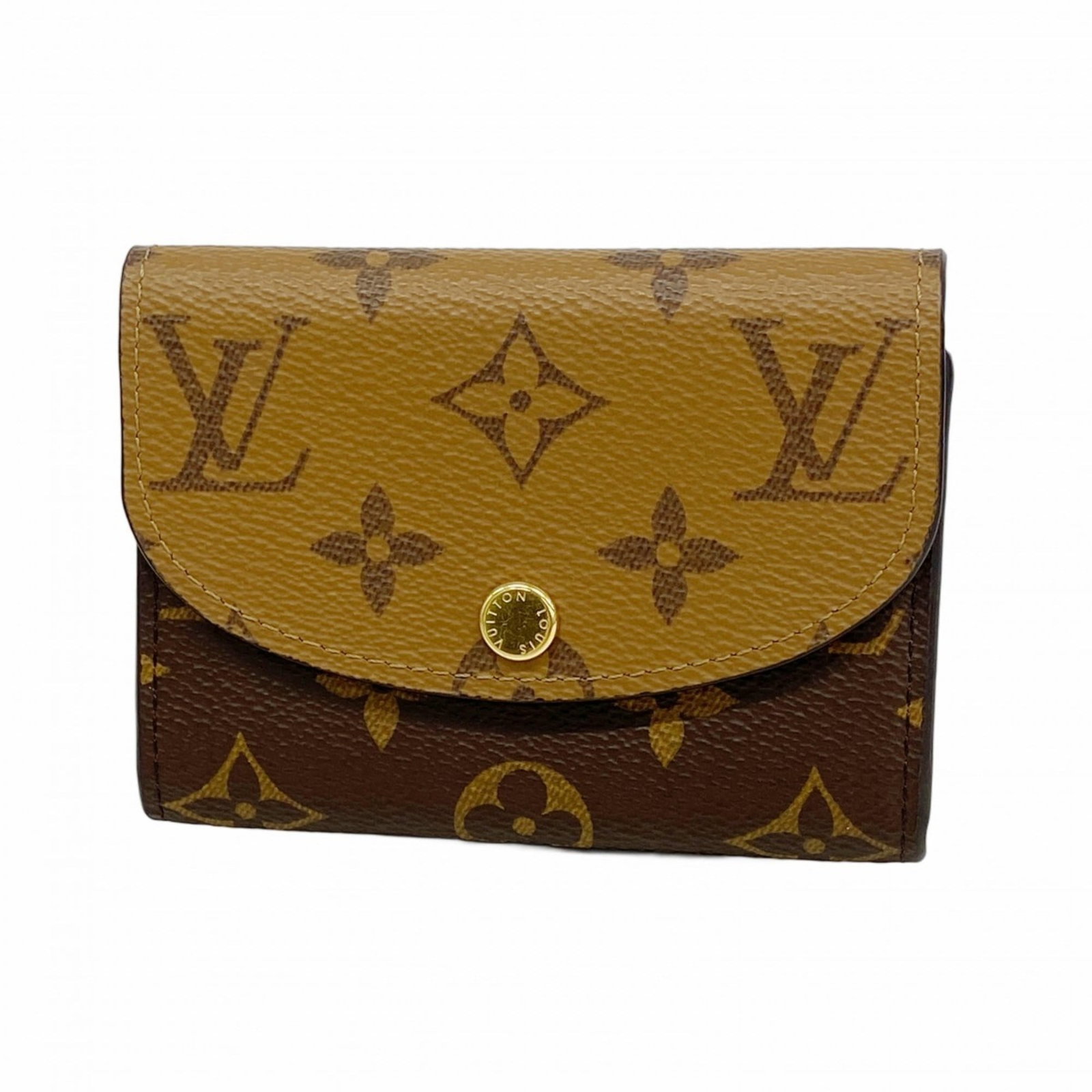 Louis Vuitton Coin Purse: Louis Vuitton Coin Purse A timeless piece from the iconic Louis Vuitton brand, this brown coin purse exudes classic elegance with its signature monogram pattern and sturdy design. With its compact siz