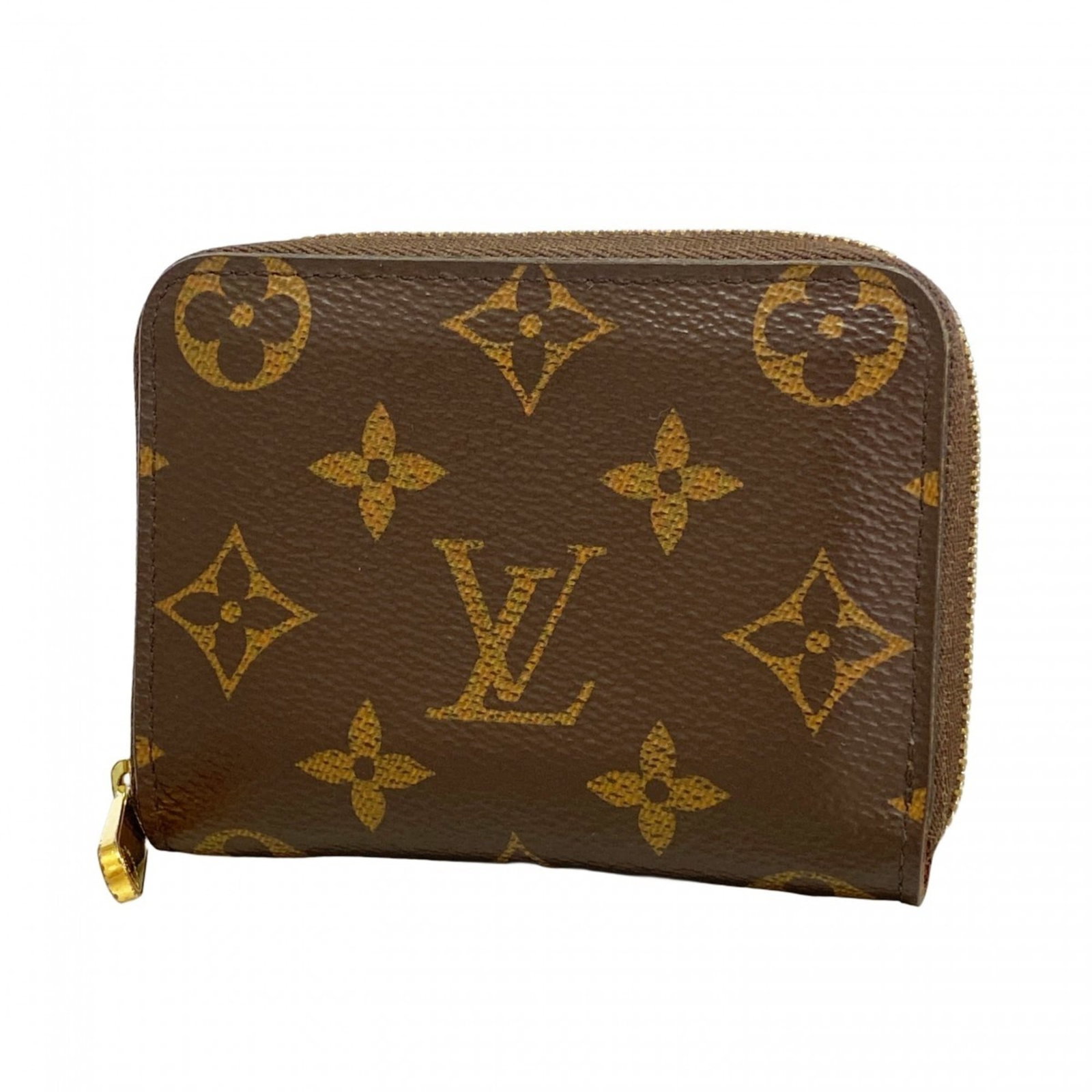 Louis Vuitton Coin Purse: Louis Vuitton Coin Purse A classic Louis Vuitton coin purse, perfect for adding a touch of timeless elegance to your daily essentials. With its signature brown leather and compact 9cm size, this styli