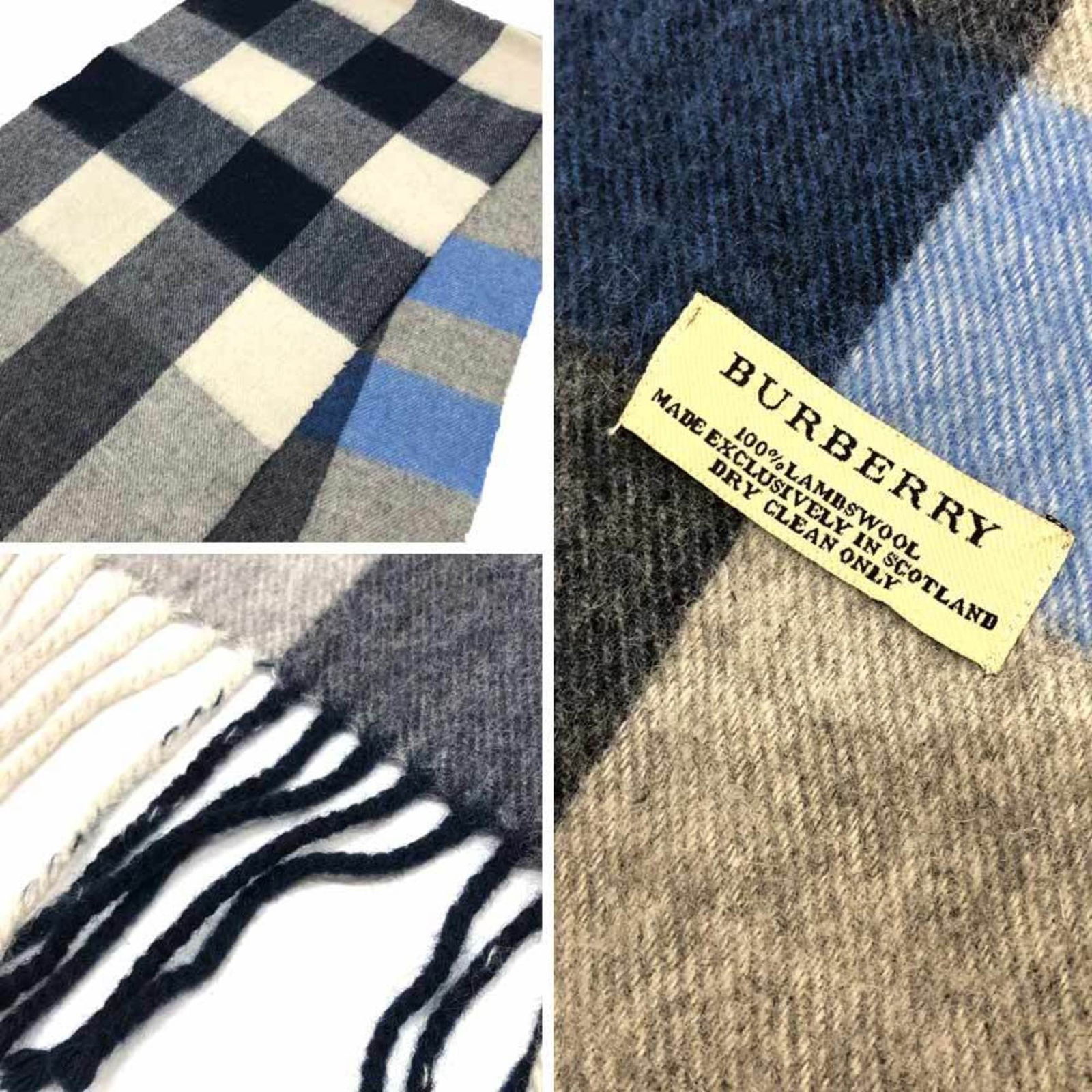 Wool Burberry Stole - 3