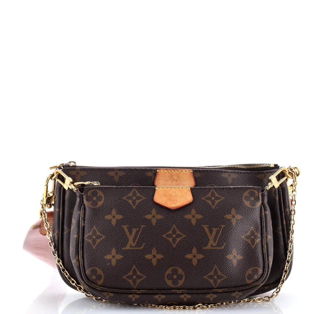Canvas Louis Vuitton Multi Pochette Accessoires Monogram: Canvas Louis Vuitton Multi Pochette Accessoires Monogram A rare opportunity to own a piece of luxury fashion history, this iconic Louis Vuitton Multi Pochette Accessoires Monogram canvas bag boasts th